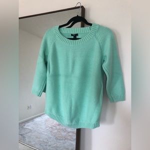 Wide crew neck sweater